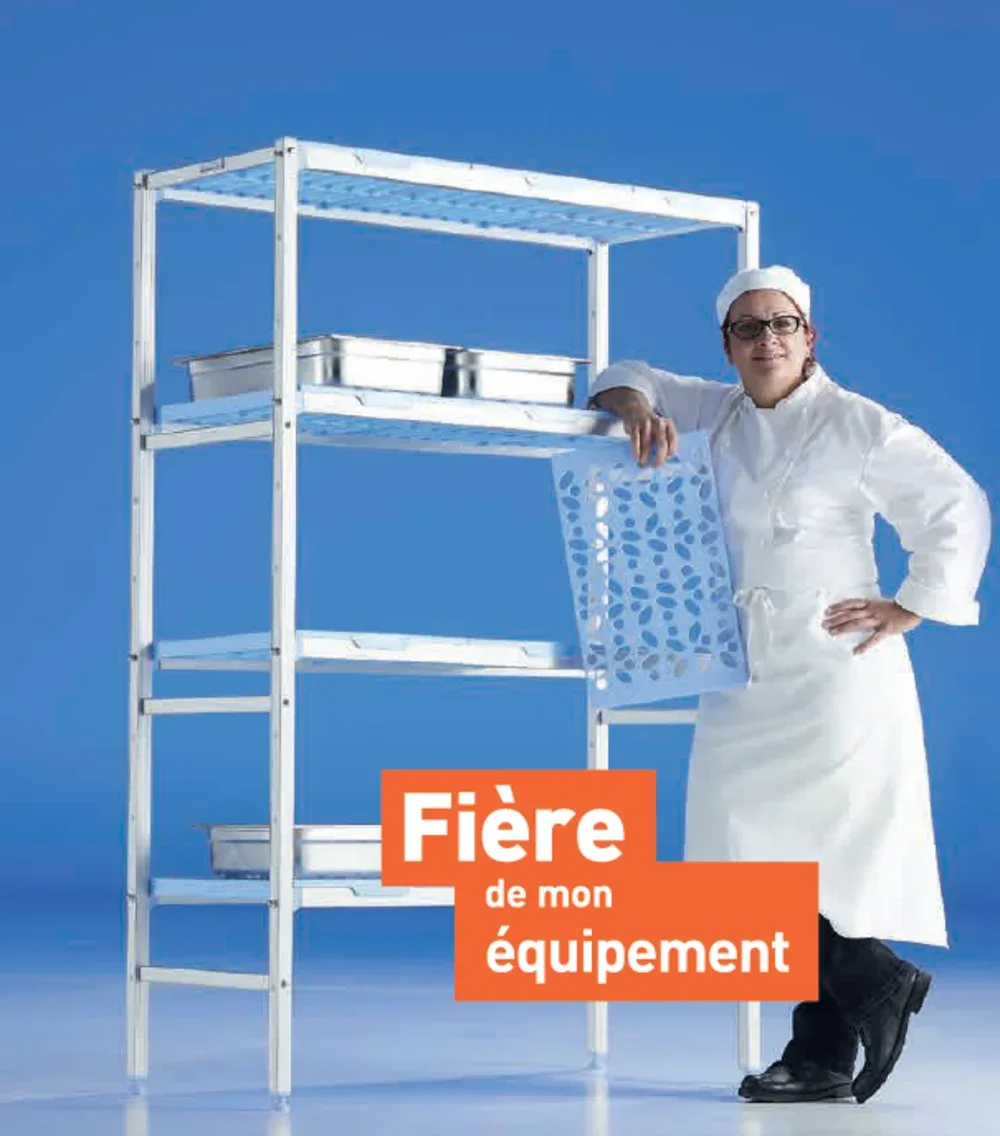 Rayonnage inox TOURNUS
